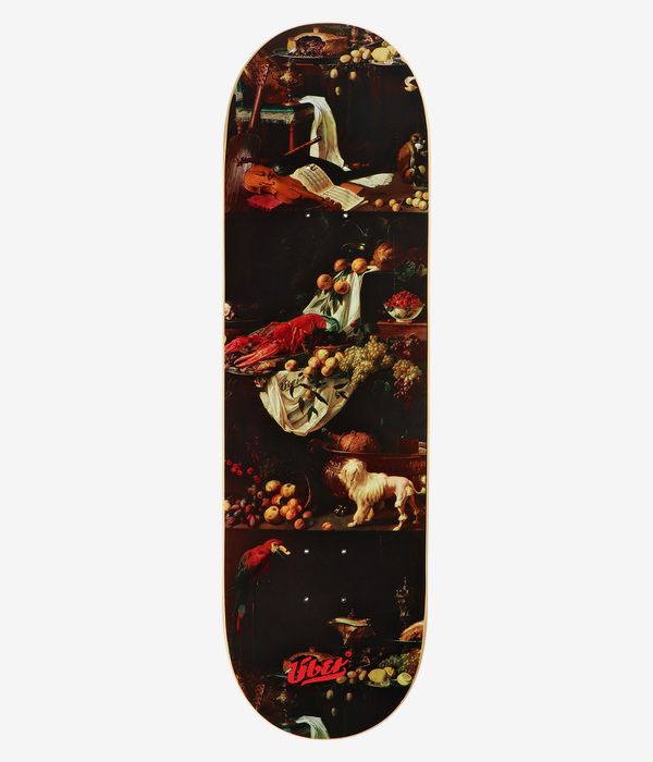 Über Feast 9" Skateboard Deck (multi)