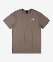The North Face Box NSE T-Shirt (mocha brown mushroom)