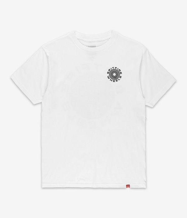 Spitfire Classic '87 Swirl Fill T-shirt (white black red)