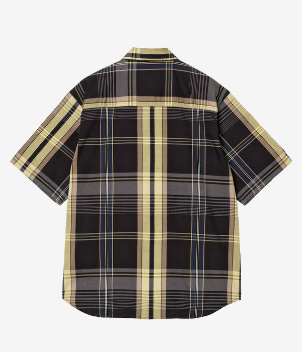 Carhartt WIP Roslin Dobby Shirt (check black black)