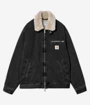 Carhartt WIP Herald Organic Maitland Giacca (black wall stone washed)