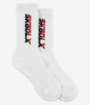 skatedeluxe Athletic Chaussettes US 6-13 (white) 3 Pack
