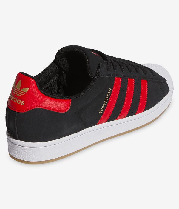 adidas Skateboarding Superstar ADV Scarpa (core black better scarlet white)