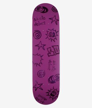 skatedeluxe Tonal Twin Tail 8.5" Skateboard Deck (purple)