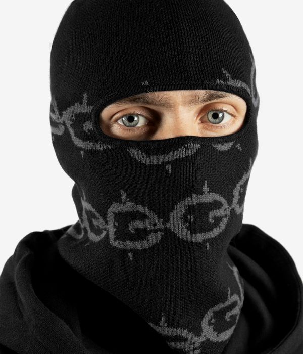 Wasted Paris Chrome Balaclava Neckwarmer (black)