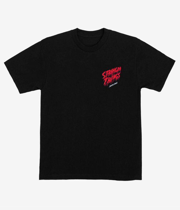 Santa Cruz x Stranger Things Eddie Slasher T-Shirt (black)