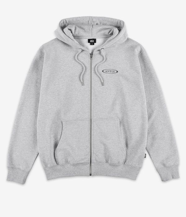 Antix Simplex Zip-Hoodie (heather grey)