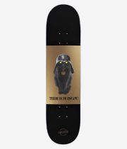 Inpeddo Cat Vader 7.75" Skateboard Deck (dark brown/gold)