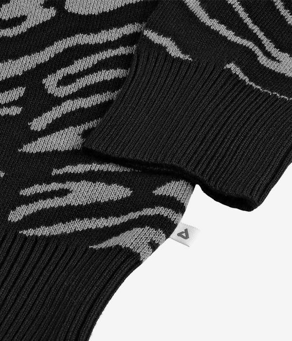 Anuell Majesty Organic Knit Sweater (black grey)
