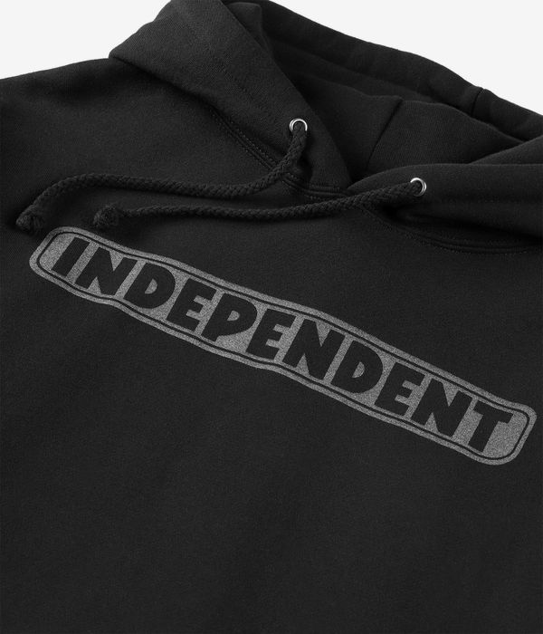 Independent Bar Logo Reflective Hoodie (black)