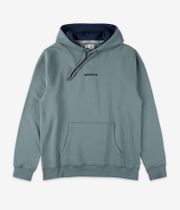 Anuell Tenor Organic Hoodie (pale teal navy contrast)