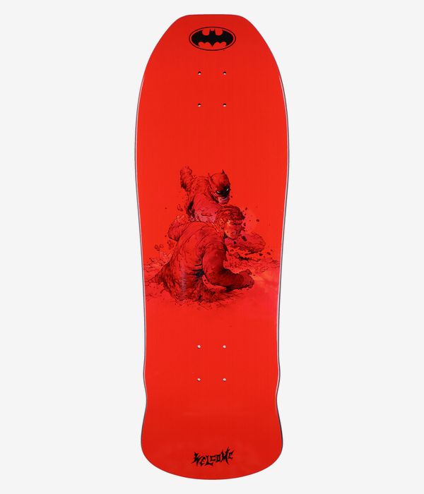 Welcome x Batman Knockout 10" Planche de skateboard (red black dip)