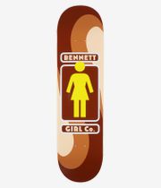 Girl Bennett 93 Til Lovers 8.25" Skateboard Deck (brown)
