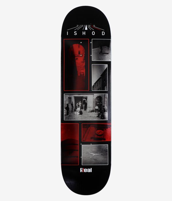 Real Ishod Photos Twin Tail Slick 8.3" Planche de skateboard (black)