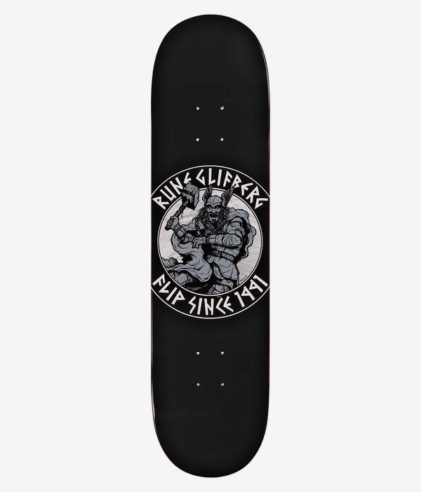 Flip Glifberg Thor 8" Planche de skateboard (black)