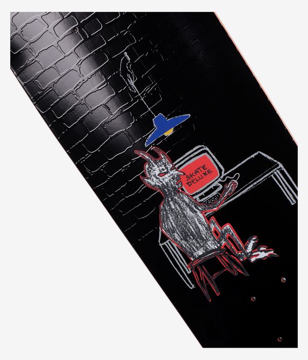 skatedeluxe Heaven Shaped 9" Skateboard Deck (black)