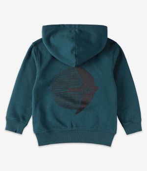 Anuell Martum Zip-Sweatshirt avec capuchon kids (green)