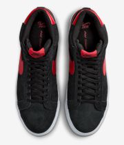 Nike SB Zoom Blazer Mid Schoen (black university red)