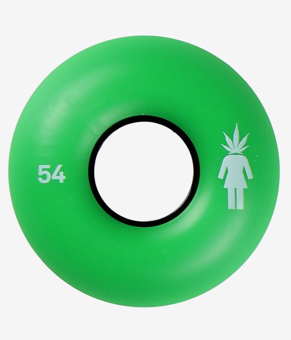 Girl Smoke Session Cruiser Ruote (green) 54mm 80A pacco da 4