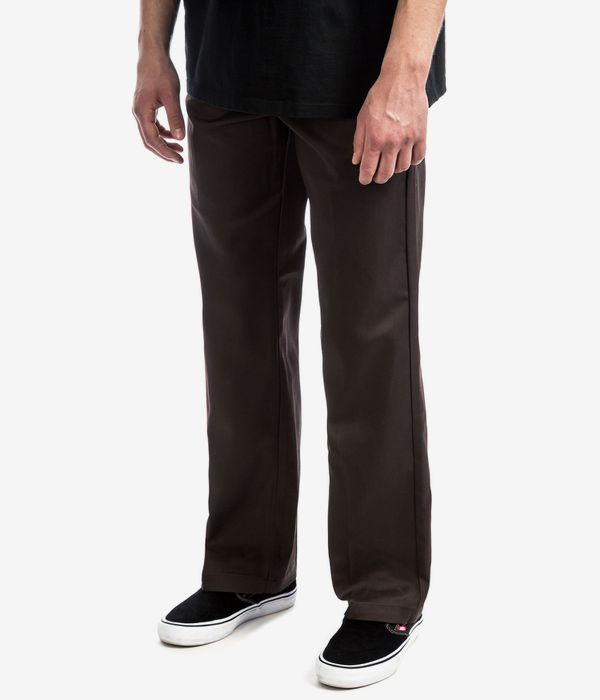 Dickies 874 Work Trousers In Dark Brown Straight Fit - BROWN