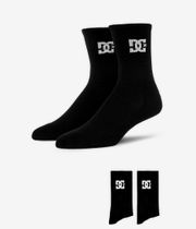 DC Crew Socken US 8-11 (black) 3er Pack