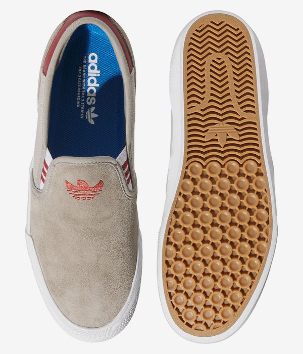 adidas Skateboarding Shmoofoil Slip Schuh (putbei rubber won alu)