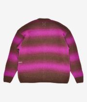 Pop Trading Company Knitted Cardigan Sweater (delicioso raspberry)