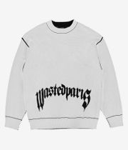 Wasted Paris Pitcher Reverse Sweatshirt (white black)