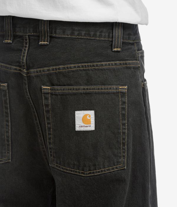 Carhartt WIP Brandon Pant Cotton Smith Jeans (black stone washed)