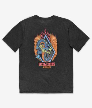 Volcom Draggin Stone Heather T-Shirt (heather black)