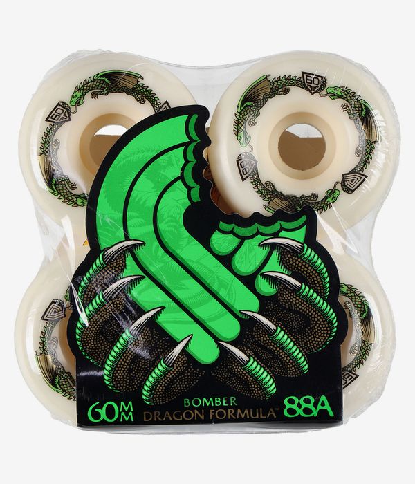 Powell-Peralta Dragons Bomber Symmetrical Extra Wide Ride Rollen (offwhite) 60 mm 88A 4er Pack