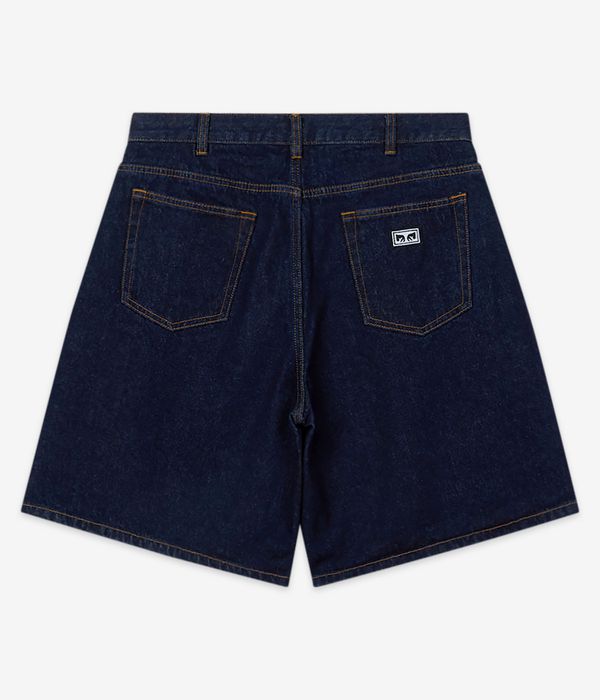 Obey Bigwig Denim Shorts (rinse indigo)