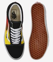 Vans Old Skool Shoes (flame black black true white)