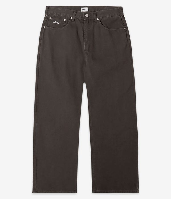 Obey Bigwig Jeans (rosin faded wash)