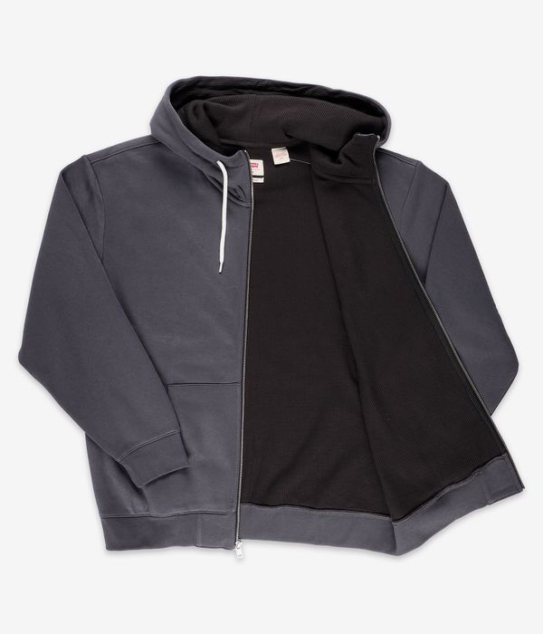 Levi's Workwear Full Zip-Sweatshirt avec capuchon (meteorite)