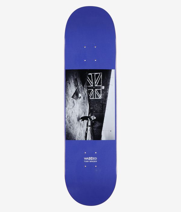 Wasted Paris Happy When It Rains 8.25" Planche de skateboard (arena blue)