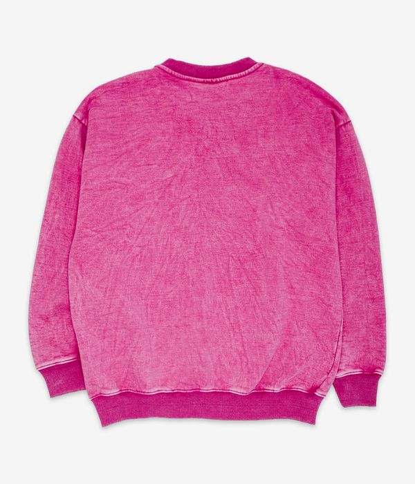 Fucking Awesome Little Stamp Snow Wash Sweater (magenta)