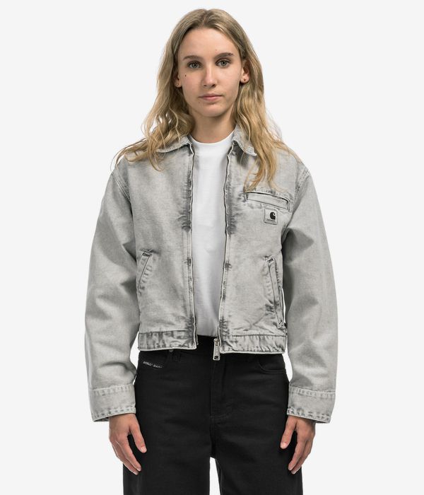 Carhartt WIP W' Emery Organic Dearborn Jacket women (black chalk wash)