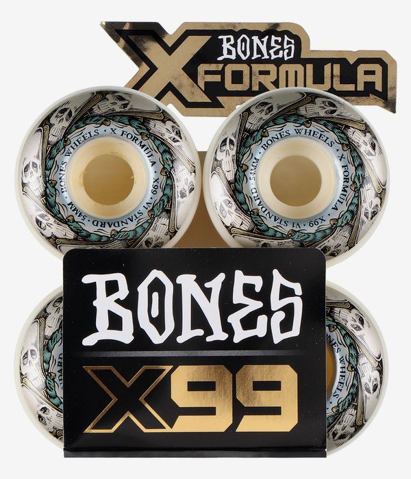 Bones Butterfly Effect X Formula V1 Rollen (white) 54 mm 99A 4er Pack