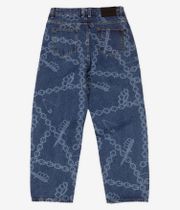 Wasted Paris Knuckles Casper Pantaloni (washed blue)