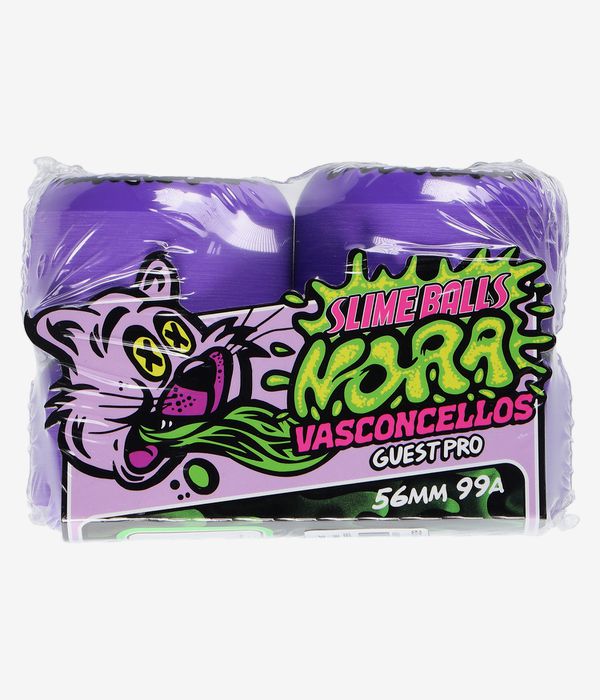 Santa Cruz Vasconcellos Guest Vomits Mini Slime Balls Rollen (purple) 56 mm 99A