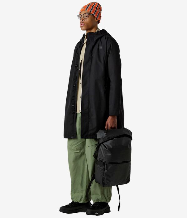 The North Face Base Camp Voyager Rolltop Backpack 25L (black asphalt grey)