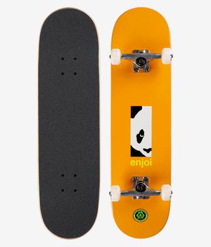 Enjoi Box Panda 8.125" Complete-Skateboard (orange)