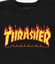 Thrasher Flame Sweatshirt (black)