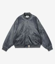 Carhartt WIP Orman Bomber Kurtka (raven heavy enzyme wash)