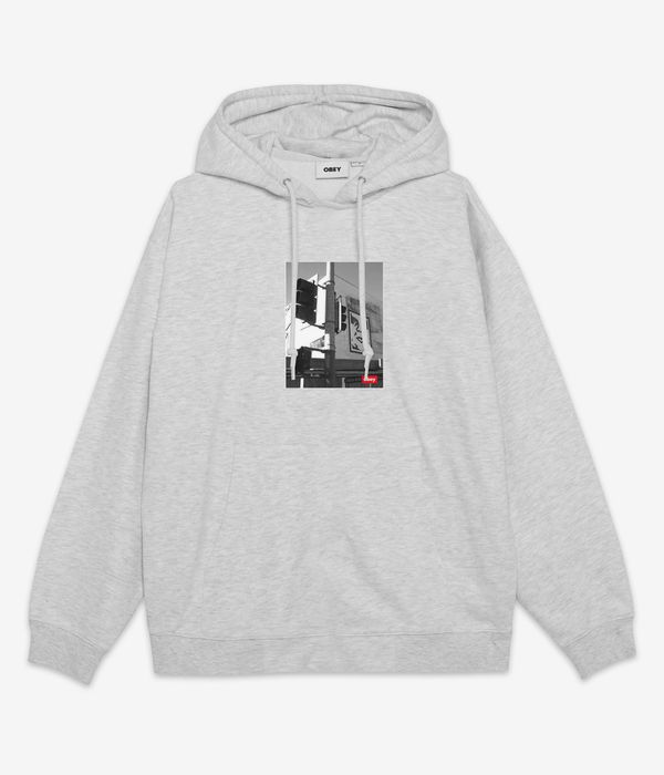 Obey Los Angeles Photo Hoodie (heather grey)