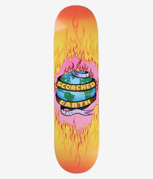 Toy Machine Scorched Earth 8.25" Skateboard Deck (yellow)
