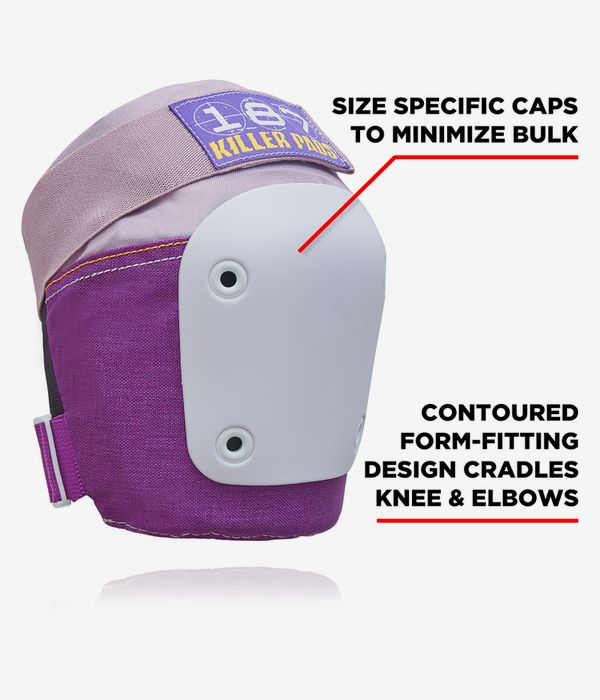 187 Killer Pads Adult Set di protettori (purple)