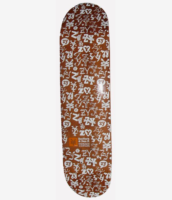 Zoo York Thought Ninjas 7,65 Tabla de skate