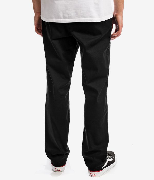 REELL Regular Flex Chino Pantaloni (black)